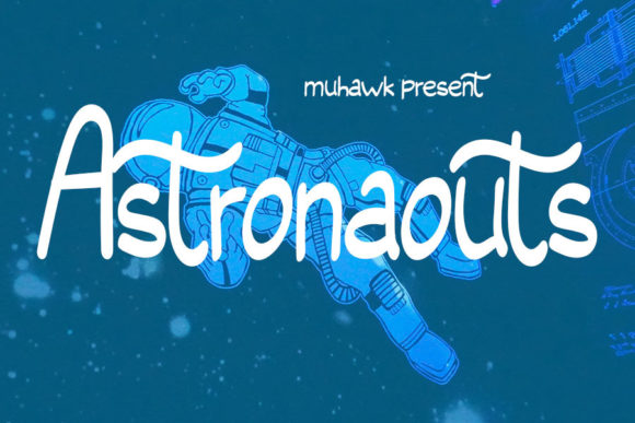 Astronaouts: A Whimsical Script Font for Thoughtful Editorial Design