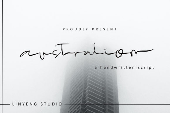 Australion Script Font for Modern Digital Branding