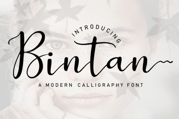 Bintan Script Font for Small Business Branding