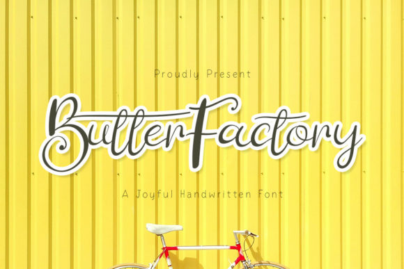 Butter Factory Script Font for Elegant Digital Branding