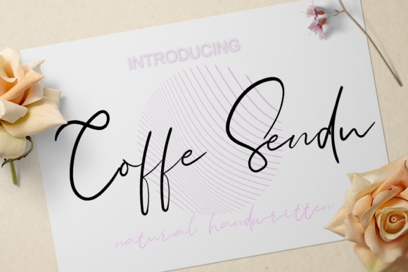 Coffe Sendu: Elegant Script Handwritten Font for Designers