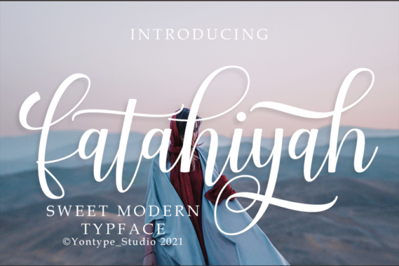 Fatahiyah Script Font for Elegant Handmade Products
