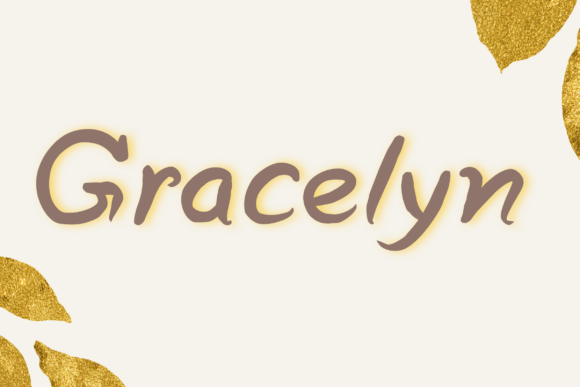Gracelyn Script Font for Handmade Creators