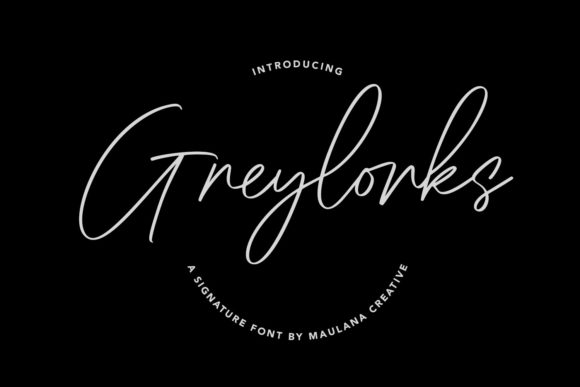 Greylorks: A Thin and Delicate Script Font for Thoughtful Editorial Design