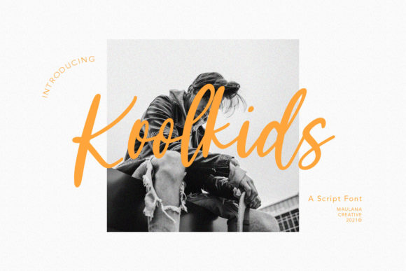 Koolkids Script Font for Handmade Creators
