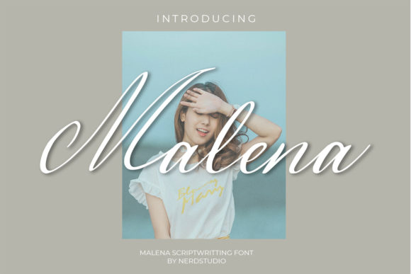 Malena Script Font for Elegant Branding Projects