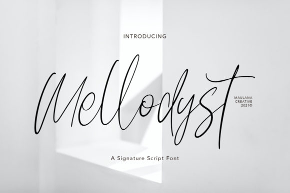 Mellodyst Font for Romantic, Elegant Branding