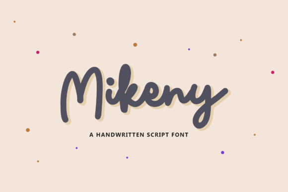 Mikeny Script Font for Handmade Creators