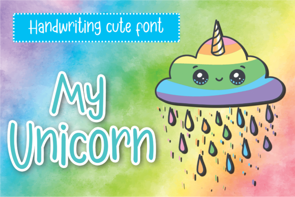 My Unicorn Script Font for Handmade Creators