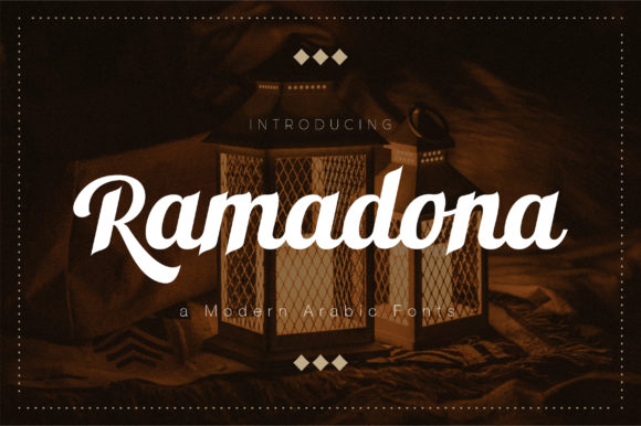 Ramadona: A Modern Script Font for Elegant Brand Identity