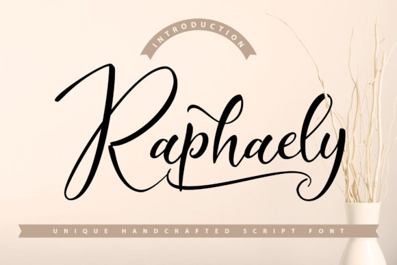 Raphaely Script Font for Small Business Branding