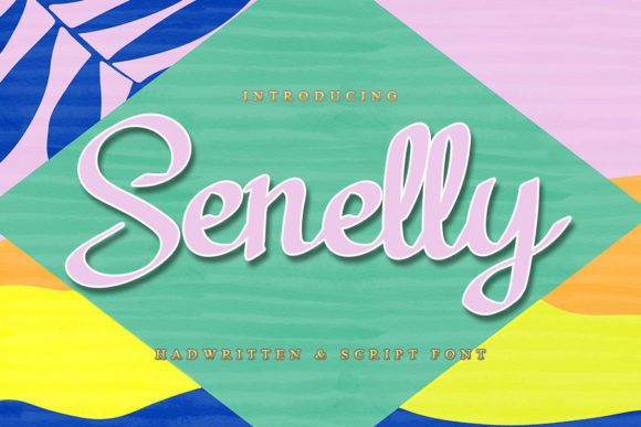 Senelly Script Font for Handmade Creators