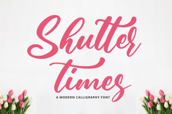 Shutter Times Script Font for Elegant Digital Branding