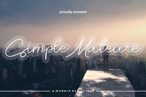 Simple Mateure Font for Timeless, Friendly Branding