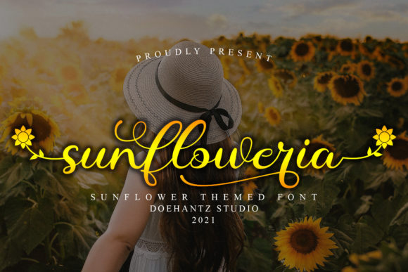 Sunfloweria Script Font for Handmade Creators