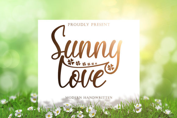 Sunny Love Script Font for Elegant Branding