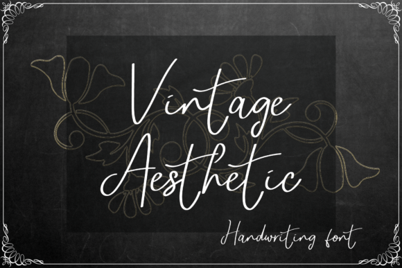 Vintage Aesthetic Font for Small Business Branding