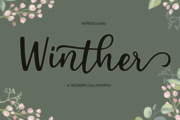 Winther Script Font for Handmade Creators